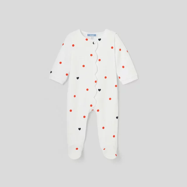 Pyjama bébé fille en molleton