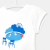 T-shirt bébé fille imprimé parisien