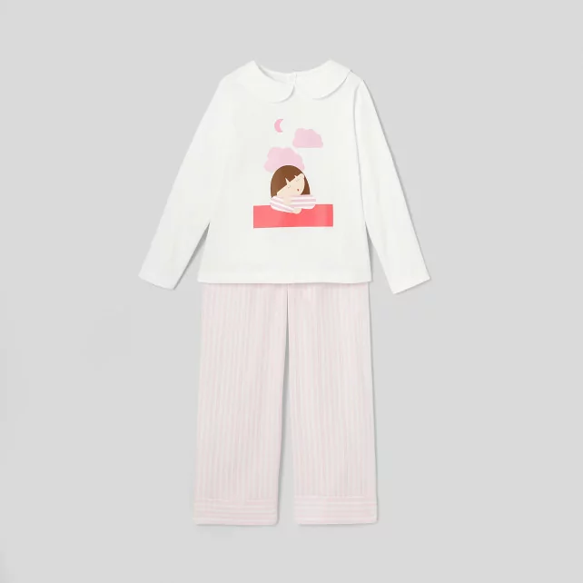 Pyjama enfant fille en coton