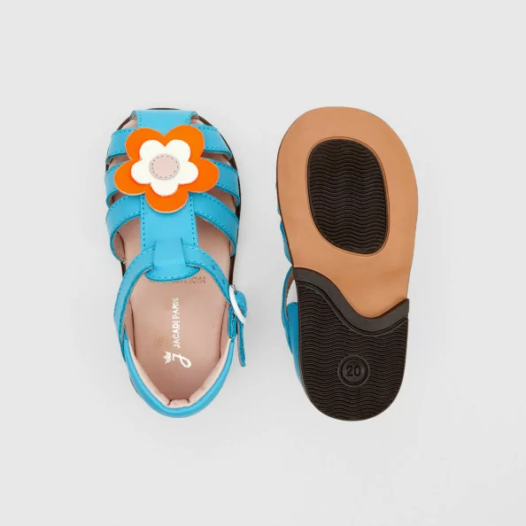 Sandales bébé fille à fleur