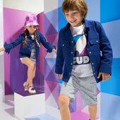 Bleu profond et esprit worker habille ce duo moderne et élégant 💙

#jacadimaroc #kidscollection #spring